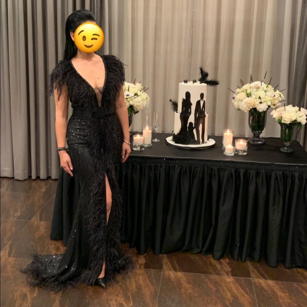 Portia and Scarlet 1909 evening dress